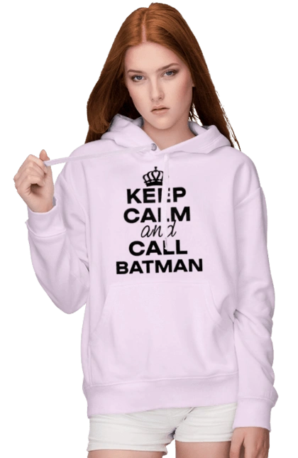Keep Calm and Call Batman black