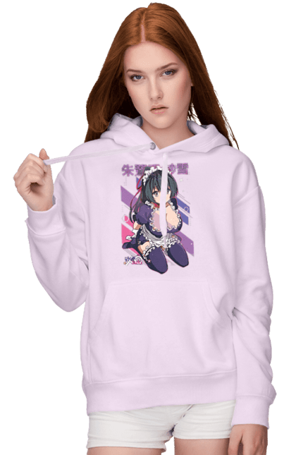 Women's hoodie with prints Hensuki Sayuki Tokihara. Anime, comedy, harem, hensuki, romance, sayuki, sayuki tokihara, school. 2070702