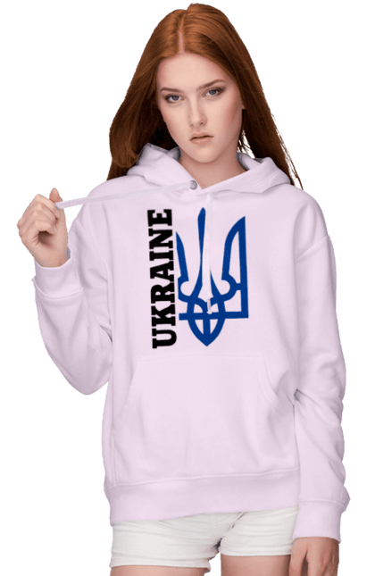 Жіноче худі з принтом "Герб України". Герб, україна. 2070702