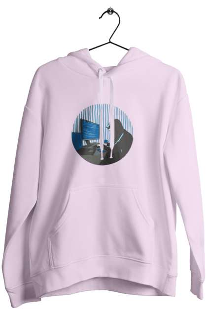 Женское худи с принтом Хакер. 404, andoid, aws, backend, c, cloud, css, data, dev, devops, frontend, geek, git, github, go, golang, google, hacker, html, ios, java, javascript, jquery, js, linux, nodejs, php, python, react, science, script, web, дарк нет, дата, код, компьютер, облако, пайтон, пингфин, программирование, программист, талисман, темный интернет, хакер, языки программирования. 2070702