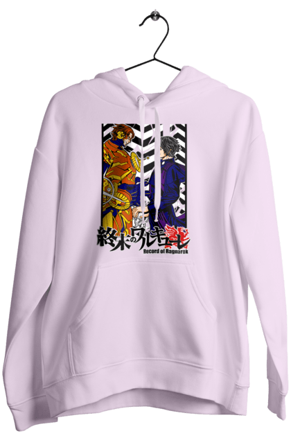 Women's hoodie with prints Record of Ragnarok Nikola Tesla VS Beelzebub. Anime, beelzebub, comics, manga, netflix, nikola tesla, record of ragnarok. 2070702