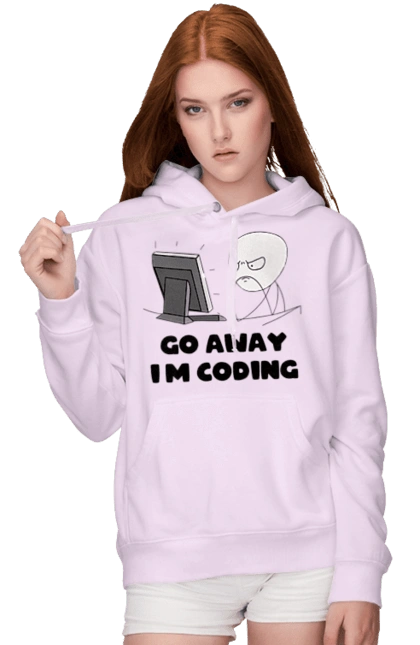 Go away I`m coding