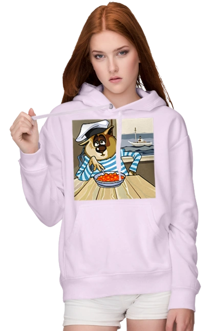 Cat Sailor, On The Ship Eats Red Caviar