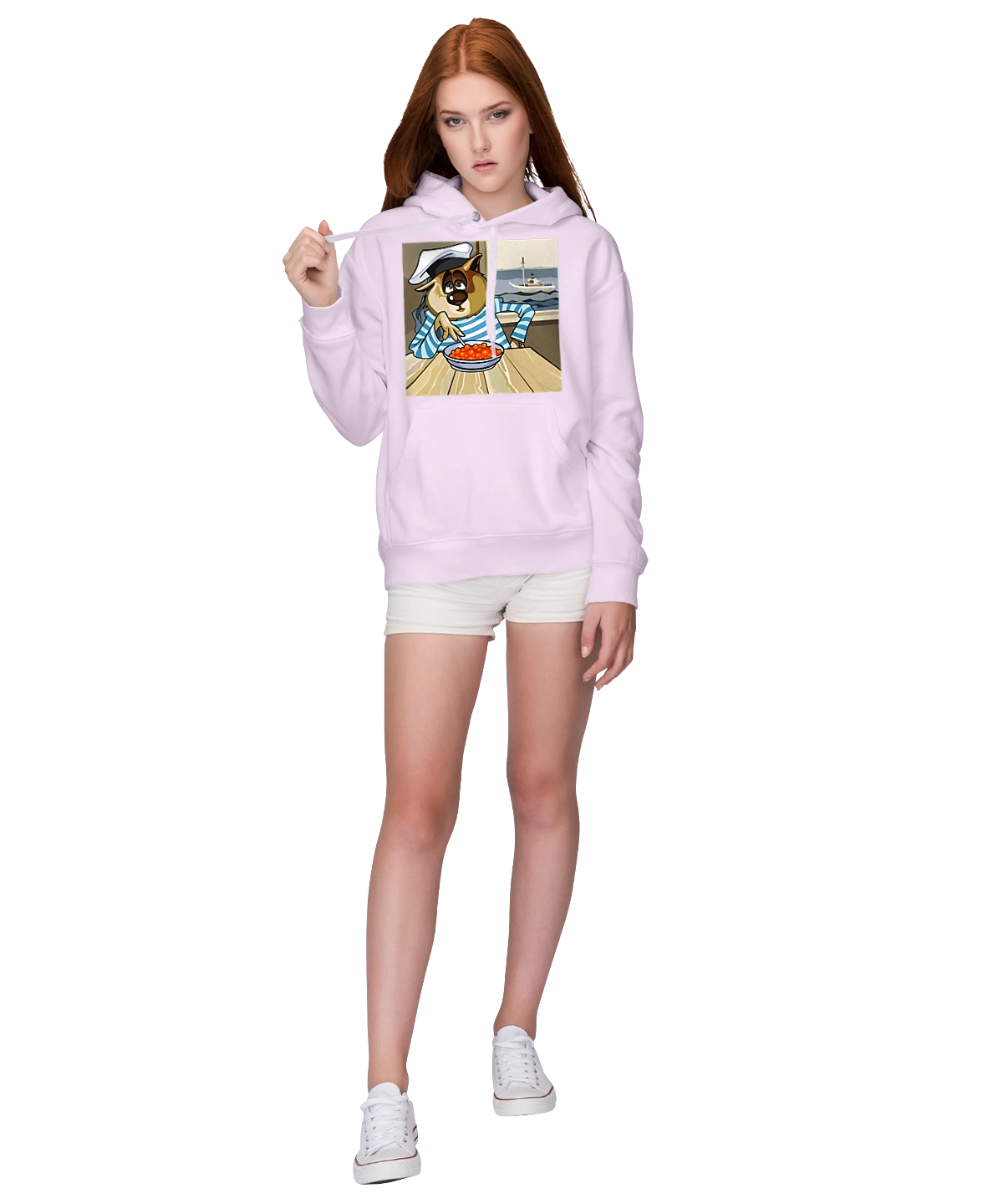 Cat Sailor, On The Ship Eats Red Caviar