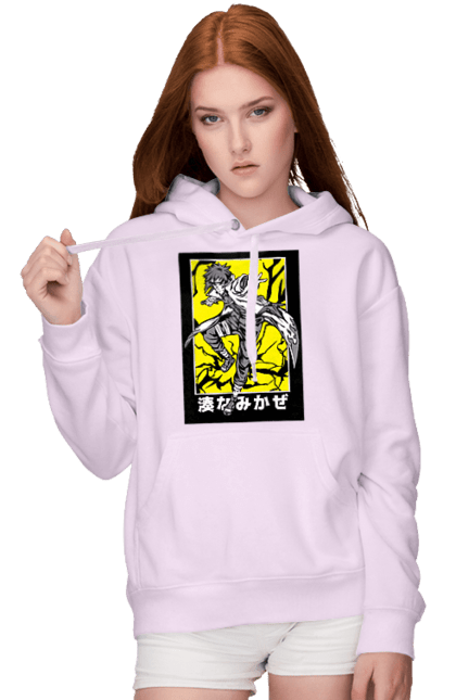 Women's hoodie with prints Naruto. Anime, character, manga, minato namikaze, naruto, naruto, ninja, tv series. 2070702