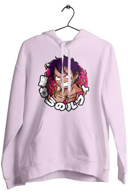 Women's hoodie with prints One Piece Luffy. Anime, luffy, manga, monkey de luffy, one piece, pirates. 2070702