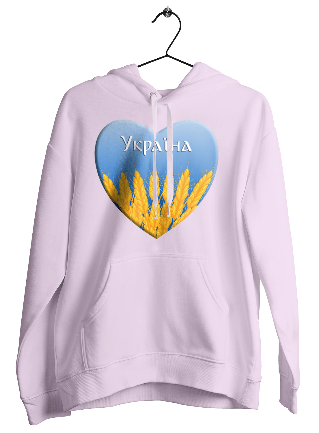 Серце з колосками Україна