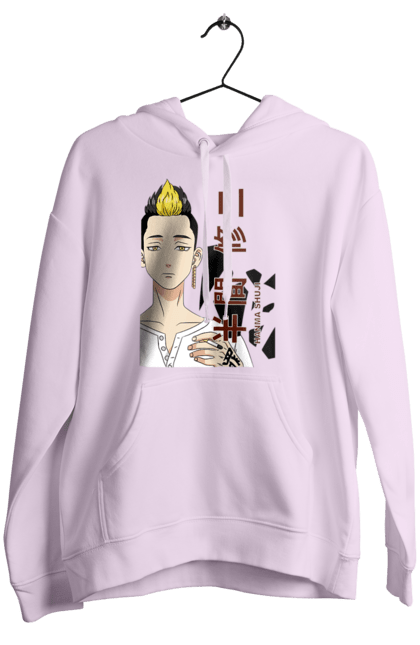 Women's hoodie with prints Tokyo Revengers Hanma. Anime, film, hanma, manga, tokyo manji gang, tokyo revengers, tv series. 2070702