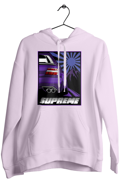 Women's hoodie with prints Car JDM. Automobile, car, japan, jdm, supreme. 2070702