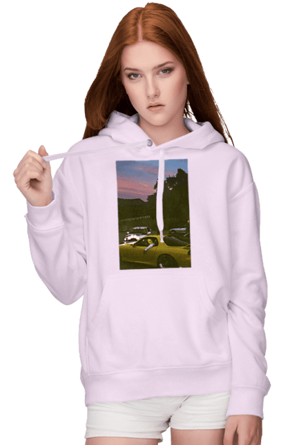 Жіноче худі з принтом "Авто". 2022, авто, автомобілі, механик, стиль. 2070702