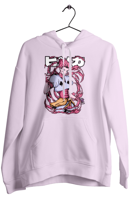 Women's hoodie with prints Hunter x Hunter Hisoka. Anime, antagonist, character, hisoka, hunter x hunter, manga. 2070702