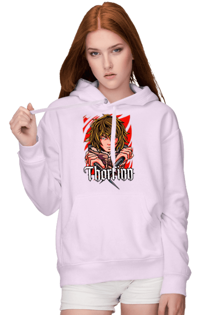 Women's hoodie with prints Vinland Saga Thorfinn. Anime, manga, thorfinn, vinland saga. 2070702