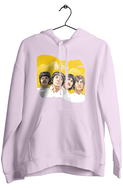 Women's hoodie with prints The Beatles. Beatles, george harrison, john lennon, liverpool four, music, paul mccartney, ringo starr. 2070702