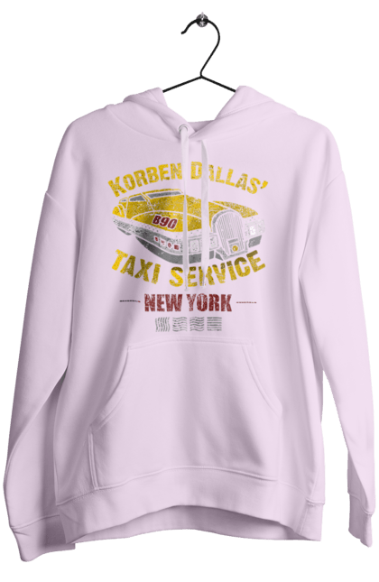 Women`s hoodie with prints Fifth element | Korban Dallas | Taxi service. Corban dallas, fifth element, new york, taxi, taxi service. 2070702