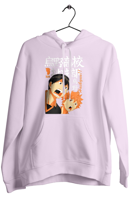 Женское худи с принтом Волейбол!! Хината. Anime, haikyu, hinata, manga, shoyo hinata, аниме, волейбол, манга, хината, шоё хината. 2070702