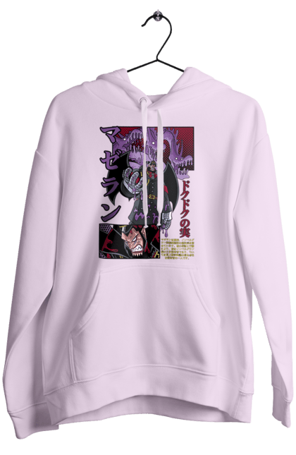 Women`s hoodie with prints One Piece Magellan. Anime, magellan, manga, one piece, straw hat pirates. 2070702