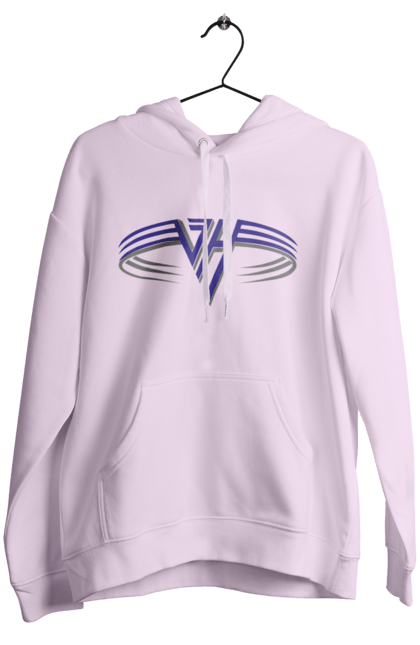 Women's hoodie with prints Van Halen. Glam metal, group, hard rock, heavy metal, metal, music, pop rock, rock, van halen. 2070702