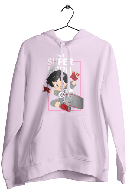 Women's hoodie with prints Dragon Ball Super Pan. Anime, dragon ball, dragon ball super, dragon ball: super, dragonball super hero, lady, pan. 2070702