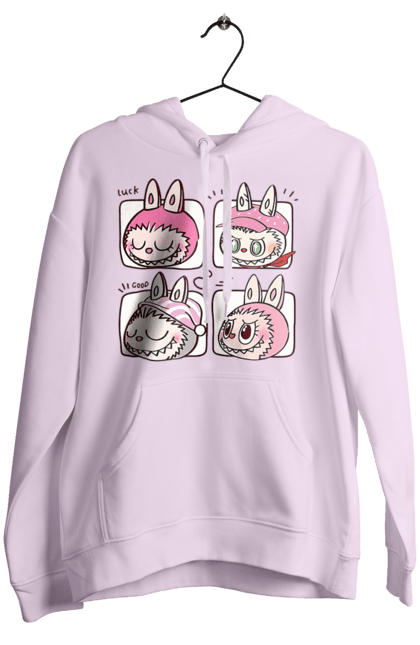Жіноче худі з принтом "Labubu". Labubu, weird cute, іграшки, лабубу. 2070702