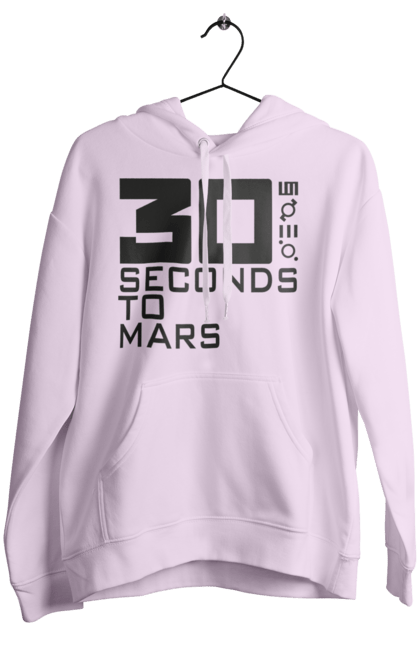 Женское худи с принтом Thirty Seconds to Mars. 30 seconds, 30 секунд, thirty seconds, альтернативный рок, группа, музыка, рок, хард-рок. 2070702