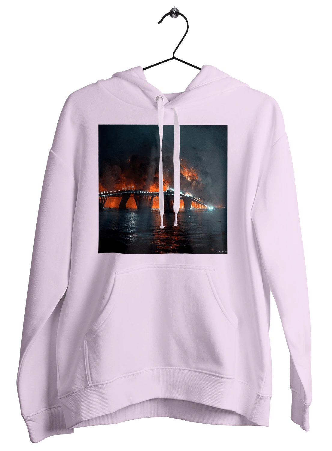 Кримський мост горить