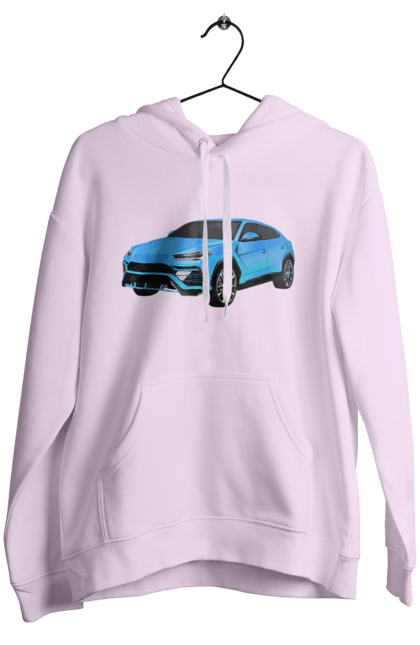 Women`s hoodie with prints Lamborghini Urus. Car, lamborghini, lamborghini urus, lamborghini urus car, urus. 2070702