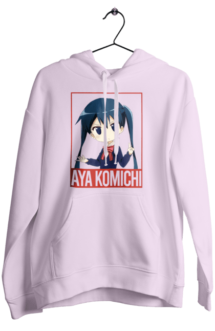 Жіноче худі з принтом "Золота мозаїка Ая Коміті". Anime, aya komichi, kiniro mosaic, kinmoza, manga, аніме, ая коміті, золота мозаїка, коміті, манга. 2070702