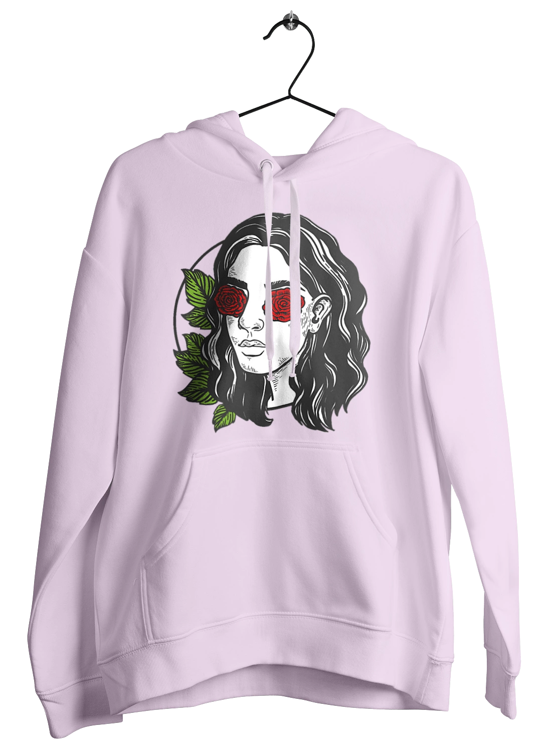 Girl With Roses In The Eyes