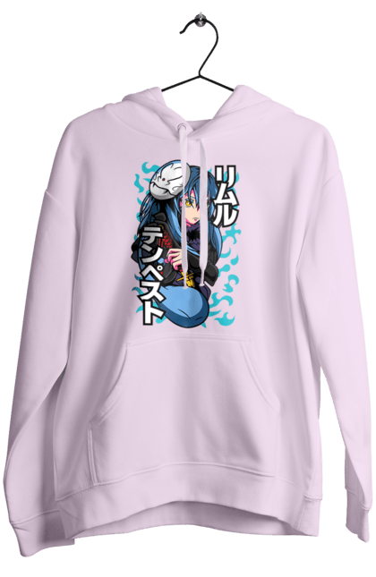 Women's hoodie with prints Regarding Reincarnated to Slime Rimuru Tempest. Anime, manga, reincarnated to slim, reincarnated to slime, rimuru, rimuru tempest, short story, slime. 2070702