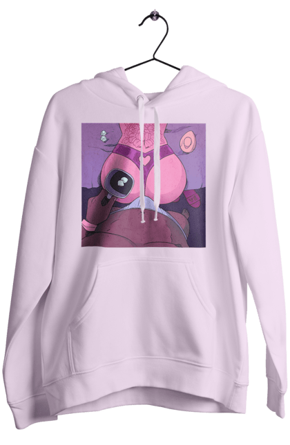 Women`s hoodie with prints Morning Coffee With Ass. Ass, coffee, naked, shorts. 2070702