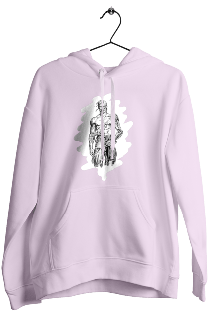 Women`s hoodie with prints Cyborgs of ukraine. Cossack, cyborg, forelock, patriot, pistol, ukrainian, vusa, zbroya. 2070702