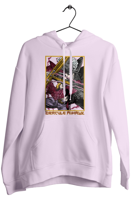 Women's hoodie with prints One Piece Dracule Mihawk. Anime, dracule mihawk, manga, mihawk, one piece, straw hat pirates. 2070702