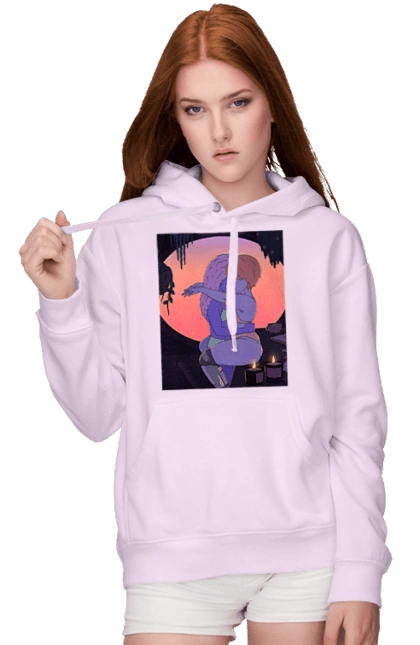 Фіолетові Дівчата Обіймаються