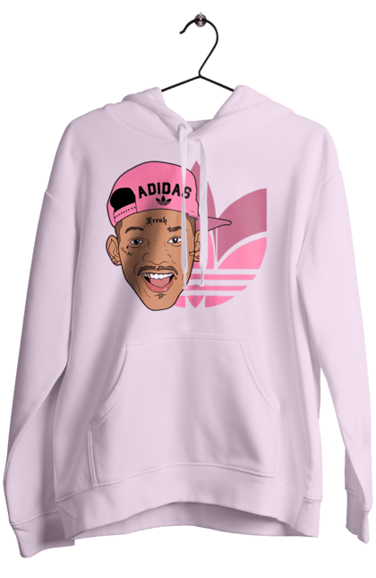 Жіноче худі з принтом "Adidas Вілл Сміт". Adidas, will smith, адідас, актор, вілл сміт, кіно, роль, фільм. 2070702