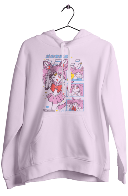 Жіноче худі з принтом "Сейлор Мун Чібіуса". Chibiusa, sailor moon, аніме, драма, махо-сьодзьо, сейлор мун, серіал, чібіуса. 2070702