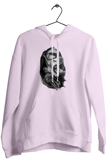 Women`s hoodie with prints Cossack. Cossack, forelock, good ukrainian, pistol, tickets, vusa. 2070702