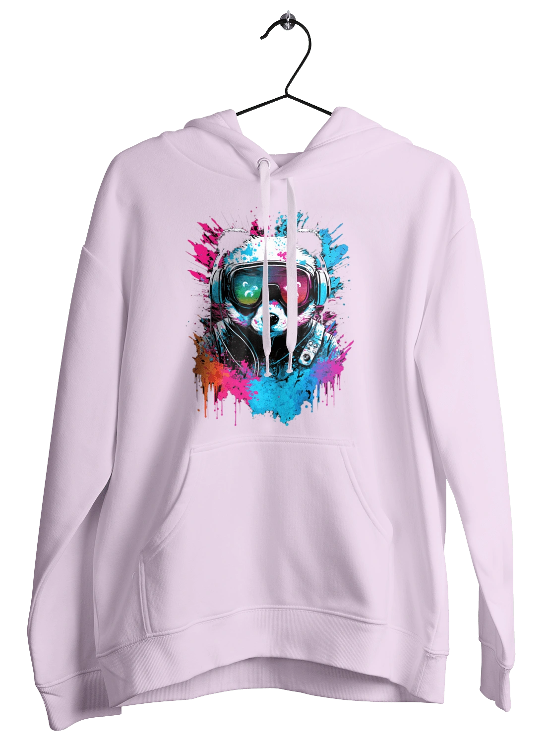 Панда в VR шлеме