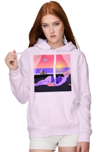 Фіолетова Дівчина На Відпочинку