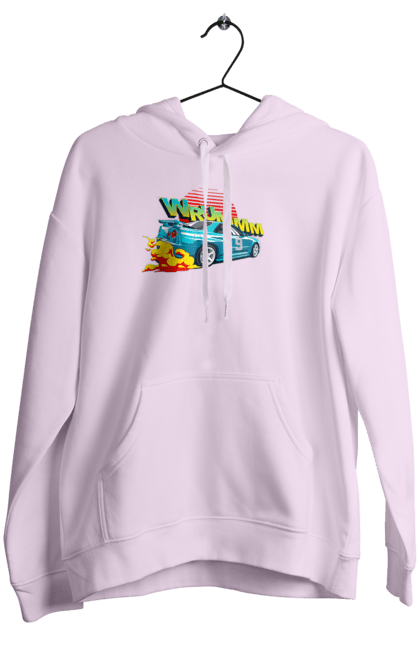 Women`s hoodie with prints Auto. Auto, drift, into the fire, money, speed, sport, sports cars, streets. 2070702