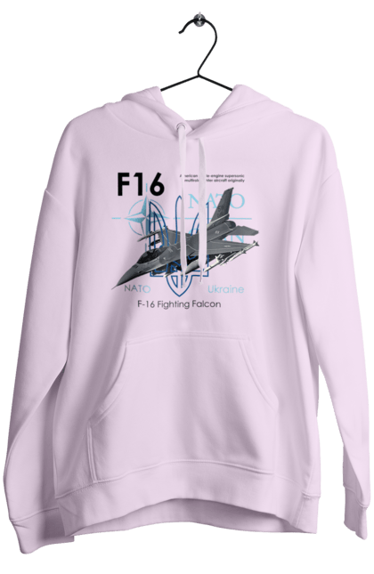 Women`s hoodie with prints F16. F16, howitzer, nasams, suzanne, zaluzhny, zuzana. 2070702