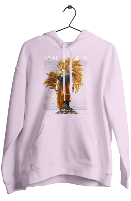 Women's hoodie with prints Dragon Ball. Anime, dragon ball, goku, manga, tv series, vegeta. 2070702