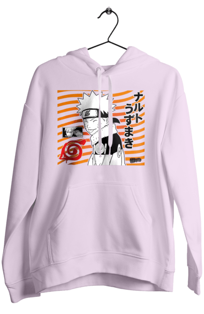 Жіноче худі з принтом "Naruto t". Аніме, манга, наруто, ніндзя, серіал. CustomPrint.market