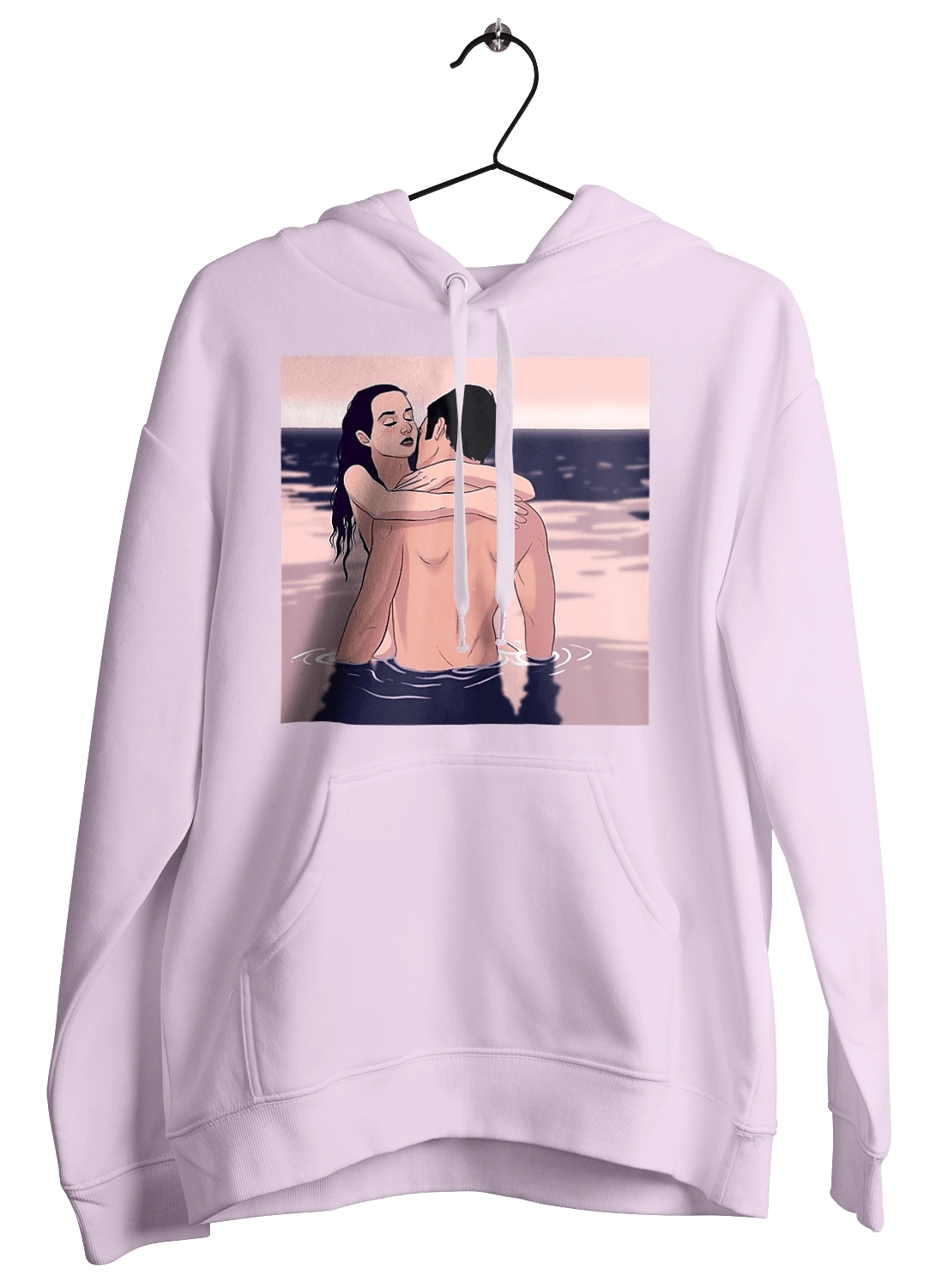 Парочка Обнімається В Річці