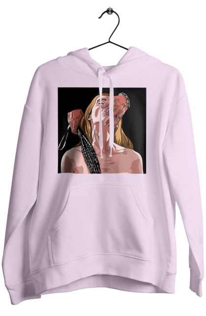 Жіноче худі з принтом "Дівчина У Полоні Чоловіка З Батогами". Батіг, пристрасть, смоктати. 2070702