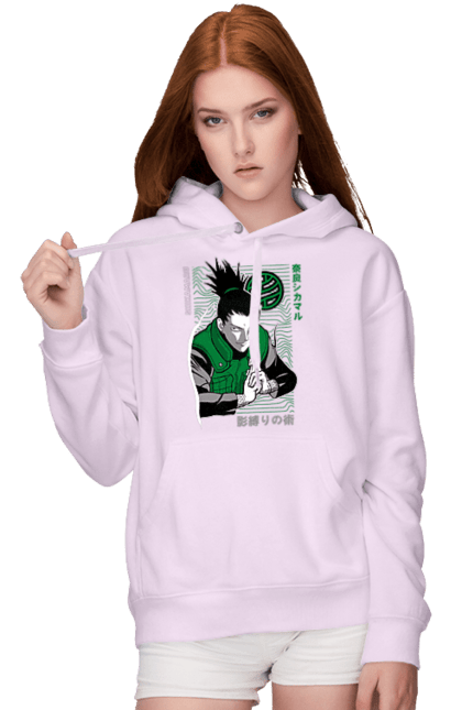 Женское худи с принтом Шикамару. Naruto, shikamaru, shikamaru nara, аниме, манга, наруто, шикамару, шикамару нара. 2070702