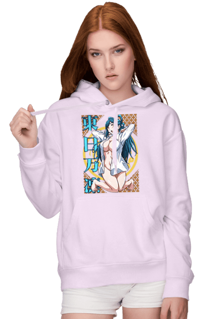 Women's hoodie with prints Chained Soldier Himari Azuma. Anime, chained soldier, himari, himari azuma, manga. 2070702