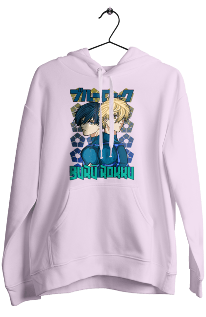 Women's hoodie with prints Blue Lock. Anime, blue lock, blue prison, manga, sport, sports anime. 2070702