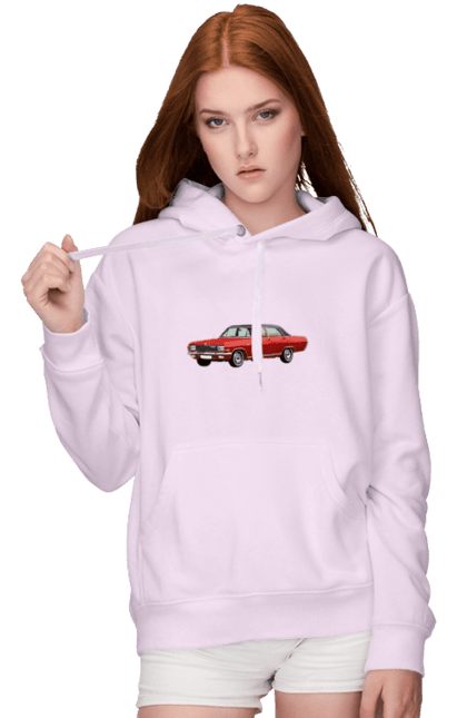 Women`s hoodie with prints Auto.3. Auto, old car, photo, professional photo. 2070702