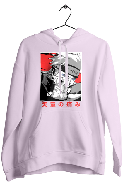 Women's hoodie with prints Naruto Yahiko. Akatsuki, anime, character, manga, naruto, ninja, pain, tv series, yahiko. 2070702