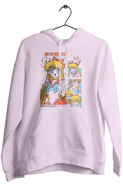 Жіноче худі з принтом "Сейлор Венера". Minako aino, sailor moon, sailor venus, аніме, драма, махо-сьодзьо, мінако айно, сейлор венера, сейлор мун, серіал. 2070702